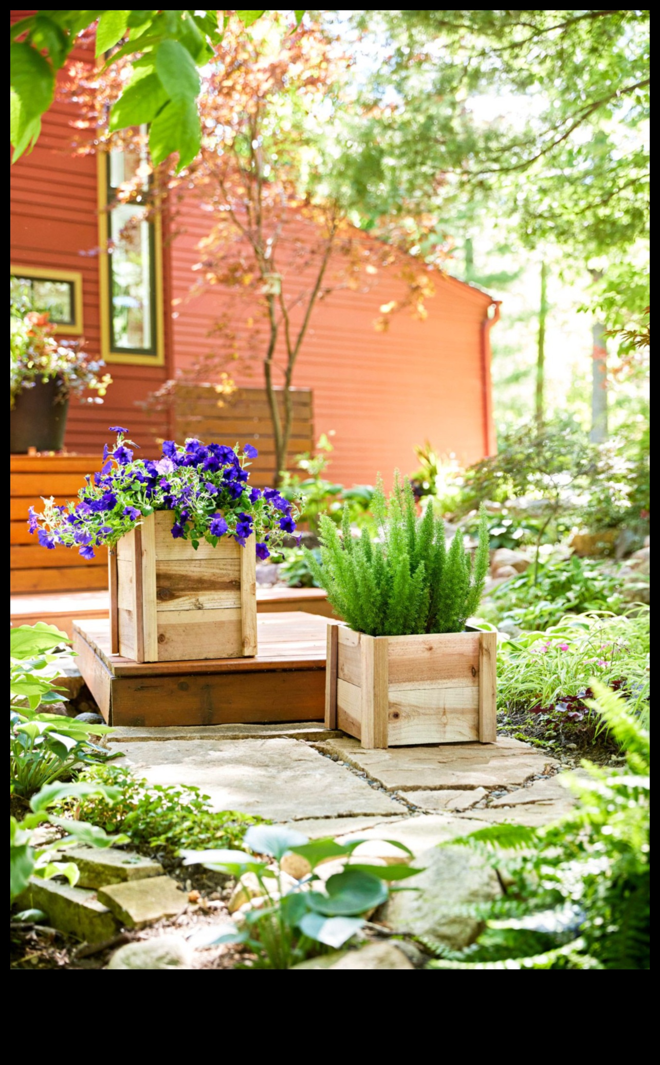 Ιδέες διακόσμησης κήπου πίσω αυλής