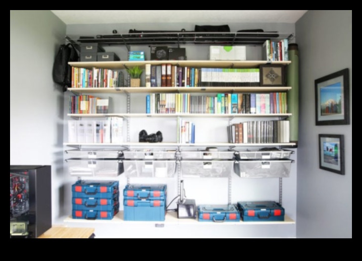 Δημιουργικές ιδέες για ράφια για αποθήκευση και προβολή
