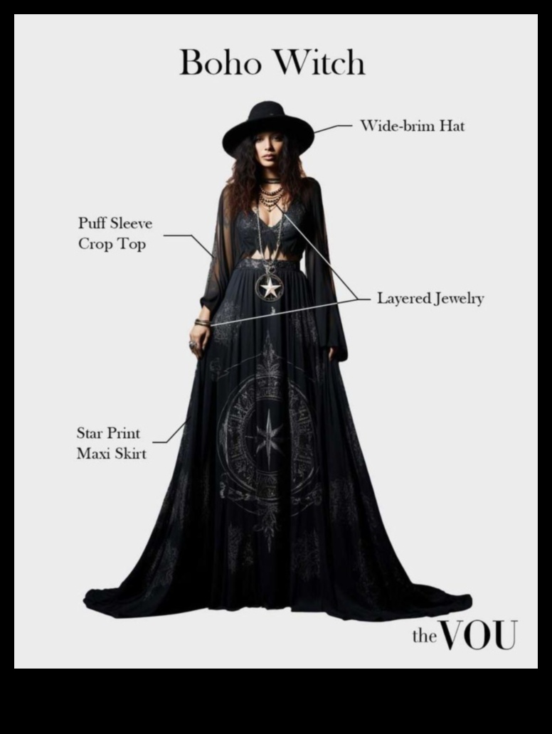 Mystical Mirage Boho outfits που θα σας μεταφέρουν σε έναν άλλο κόσμο 5 Mystical Mirage: Boho Outfits Conjuring Otherworldly Allure