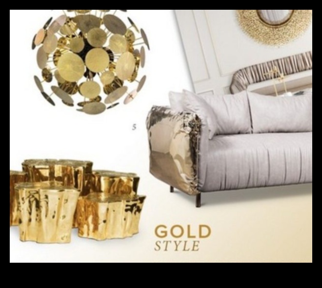 Κομψοί τρόποι για να χρησιμοποιήσετε χρυσές πινελιές στη διακόσμηση του σπιτιού