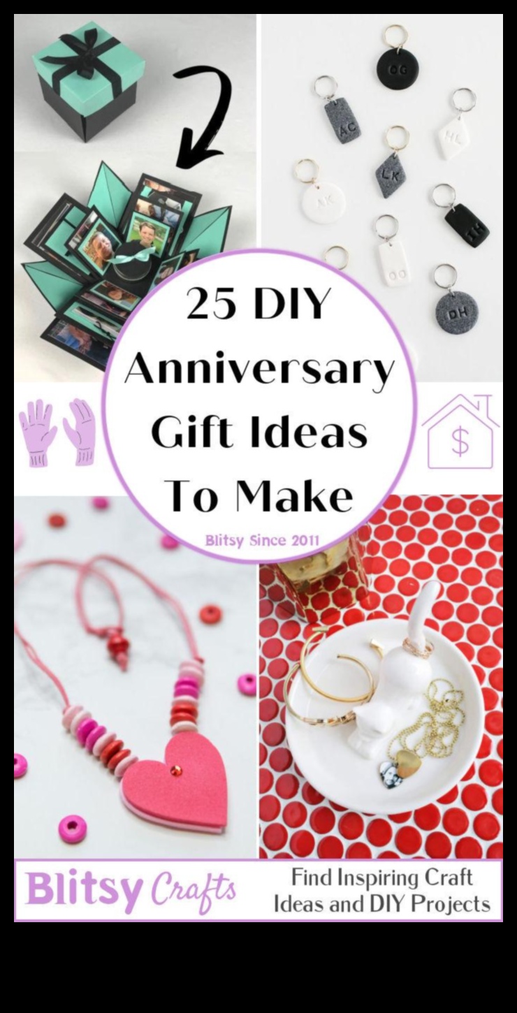 DIY Αγάπη: έξυπνα δώρα για να δημιουργήσετε αναμνήσεις μαζί στην επέτειό σας