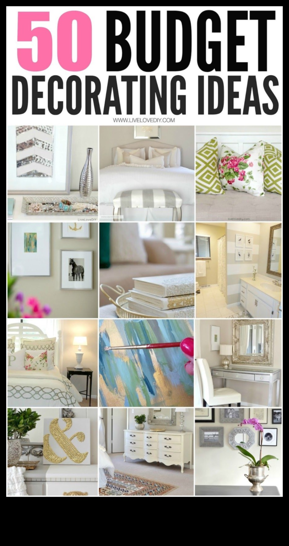 Ποιες είναι μερικές οικονομικές προτάσεις διακόσμησης σπιτιού;