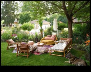 Garden Lounging: Craft Tranquil Retreats with Furniture